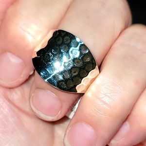 COPY - Sterling Silver "Hammered" Ring